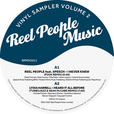 Various Artists - Reel People Music : Vinyl Sampler Vol. 3 (Various Artists) [Ne