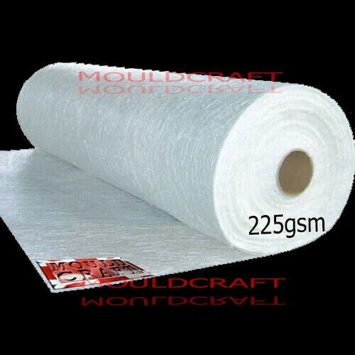 225g FIBREGLASS MATTING 3m x 1m CHOPPED STRAND MAT FOR RESIN GRP WORK