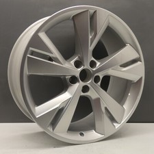AUDI Q4 E-TRON SILVER 20" ALLOY WHEEL RIM OEM 89A601025L REAR AXLE GENUINE X1