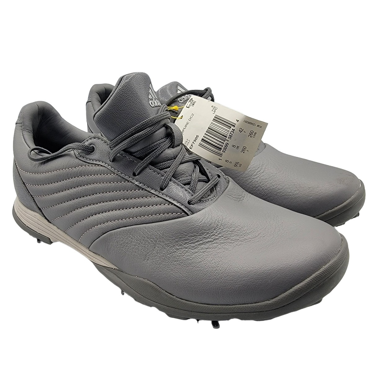 Adidas Adipure DC2 Golf Shoes Womens 9.5 Lace up 6 Spike 