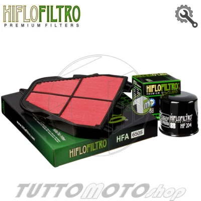 HIFLOFILTRO Filtro aria + Filtro olio TRIUMPH Street Triple 675 2008 2009 2010 / Kit HIFLO