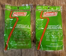 NOS COLEMAN INSTA CLIP #95 LANTERN MANTLES 2 - 2 PACKS 4 MANTLES TOTAL 95-132C