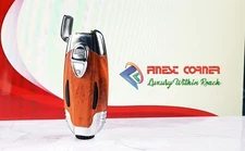 Jet Lighter Orange  Lacquer Functional Excellent Quality Very Good Condition J5