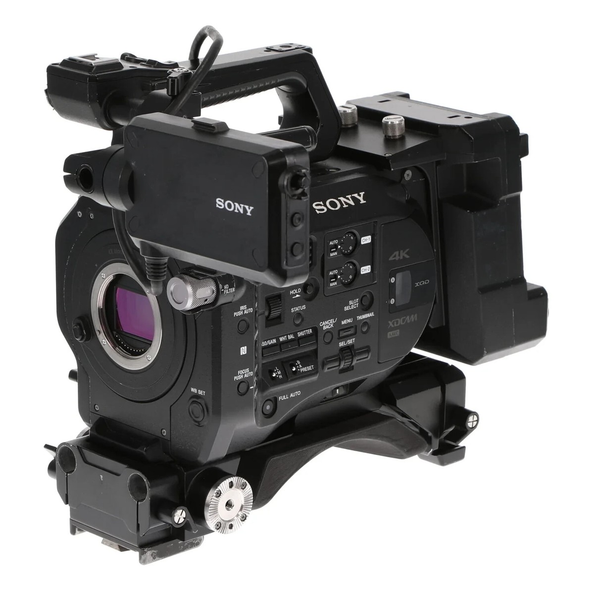 SONY FS7 難あり SONY PXW-FS7 + XDCA-FS7 + VCT-FS7 XDCAM Memory Camcorder 2746h Ver