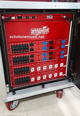 Whirlwind PLD 200A Power Distro Extra Powercon & Duplex Outputs UL