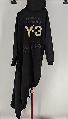 Y3 Yohji Yamamoto Adidas FW18 Runway Sample Logo Y3 Yohji Yamamoto Adidas FW18 Runway Sample Logo