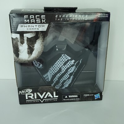 NERF Rival Phantom Corps Face Mask Precision Battling Adjustable BRAND NEW