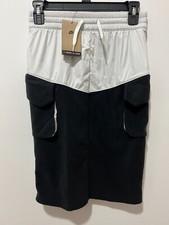 Nike Sportswear Big Kids' Girls' Size L Black/White Fleece Skirt 75 DJ5751