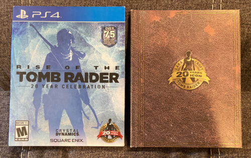 Rise Of The Tomb Raider 20 year Celebration Sony Playstation 4 PS4 ~  Complete!
