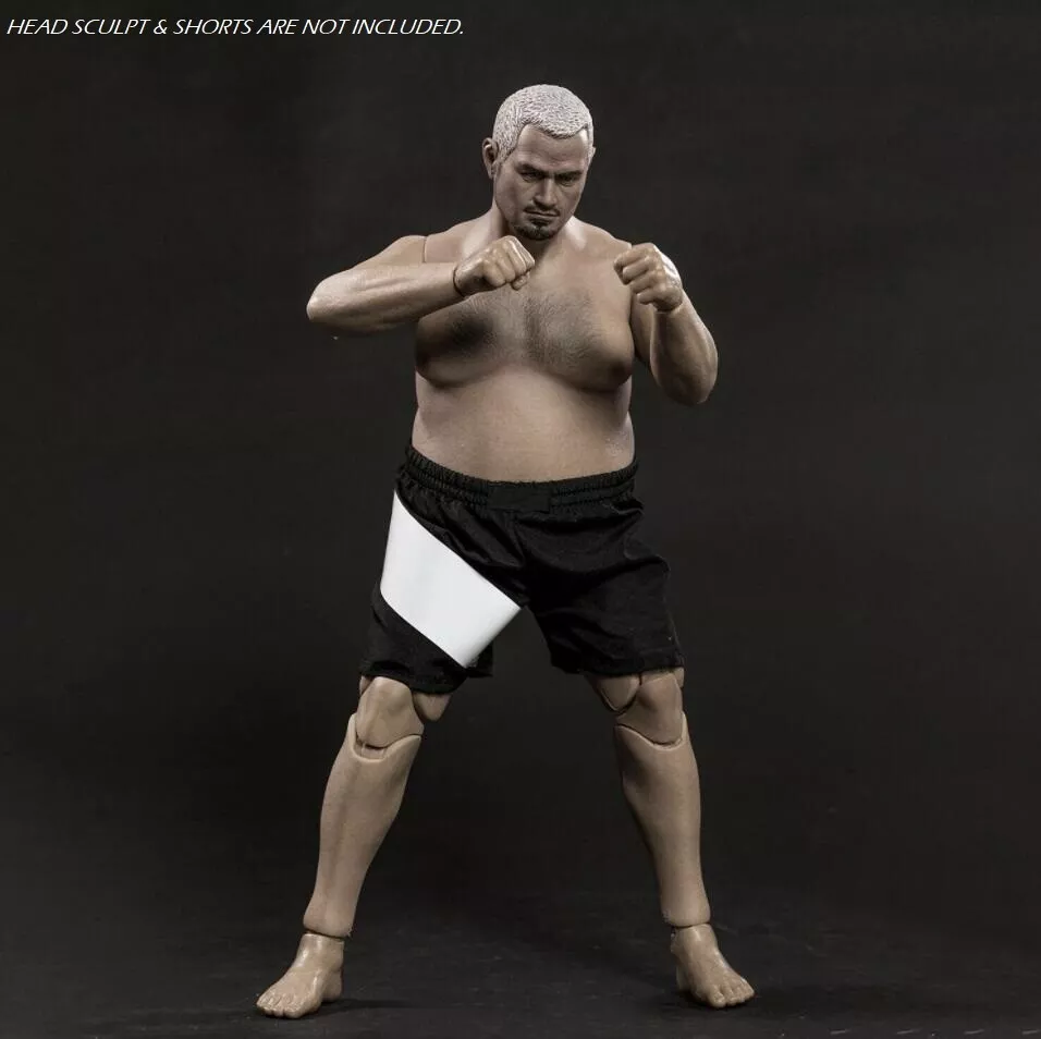 FREE SHIPPING WorldBox 1 6 Durable Body Fat Plump Figure AT018