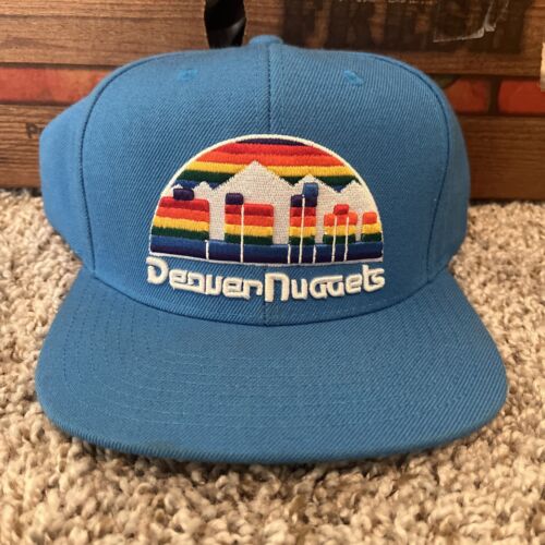 Denver Nuggets Mitchell & Ness Snapback Hat NBA Basketball