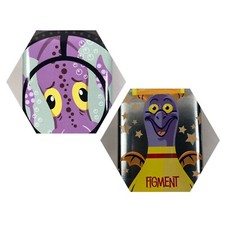 2 DISNEY Vinylmation 3” PARK STARZ(Variants) Giant Squid & Figment (Sweater) NIB