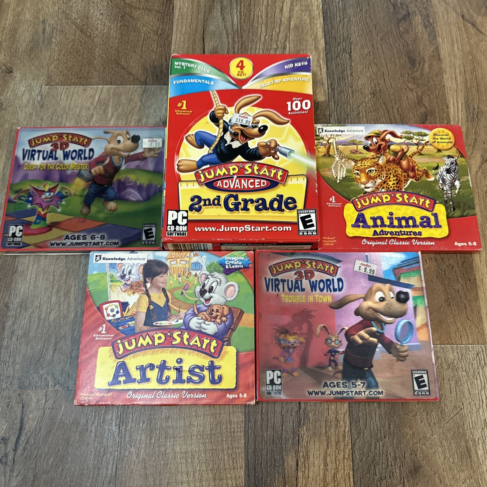 Vintage Jump*Start Pc Games Lot eBay