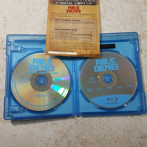 Public Enemies (Blu-ray Disc, 2009, 2-Disc Set, Special Edition; Includes Digit… - Picture 3 of 3