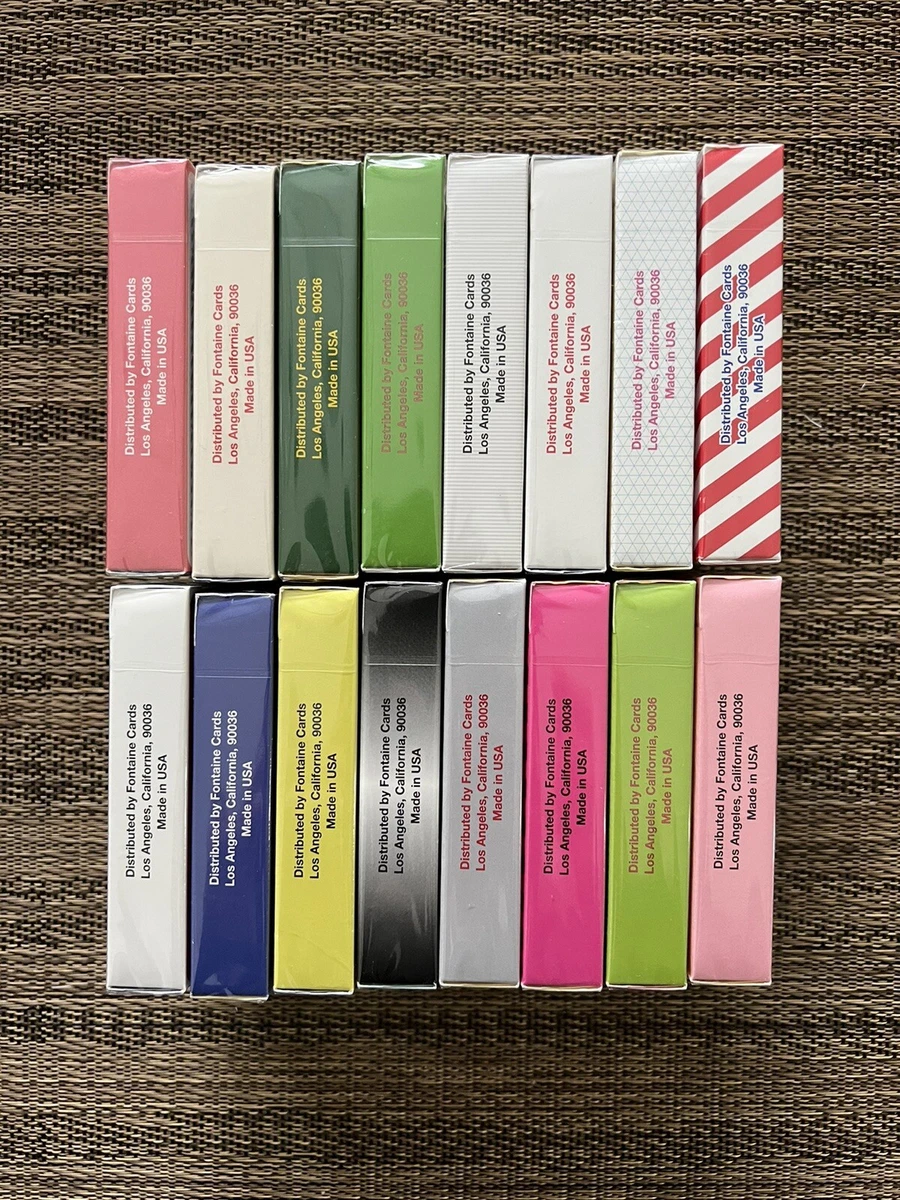 Fontaine 5000s Playing Cards EXTREMELY RARE COMPLETE SET