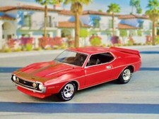 2nd Gen 1971- 1974 American Motors AMC AMX Javelin 401ci V8 1/64 Scale Ltd Ed D