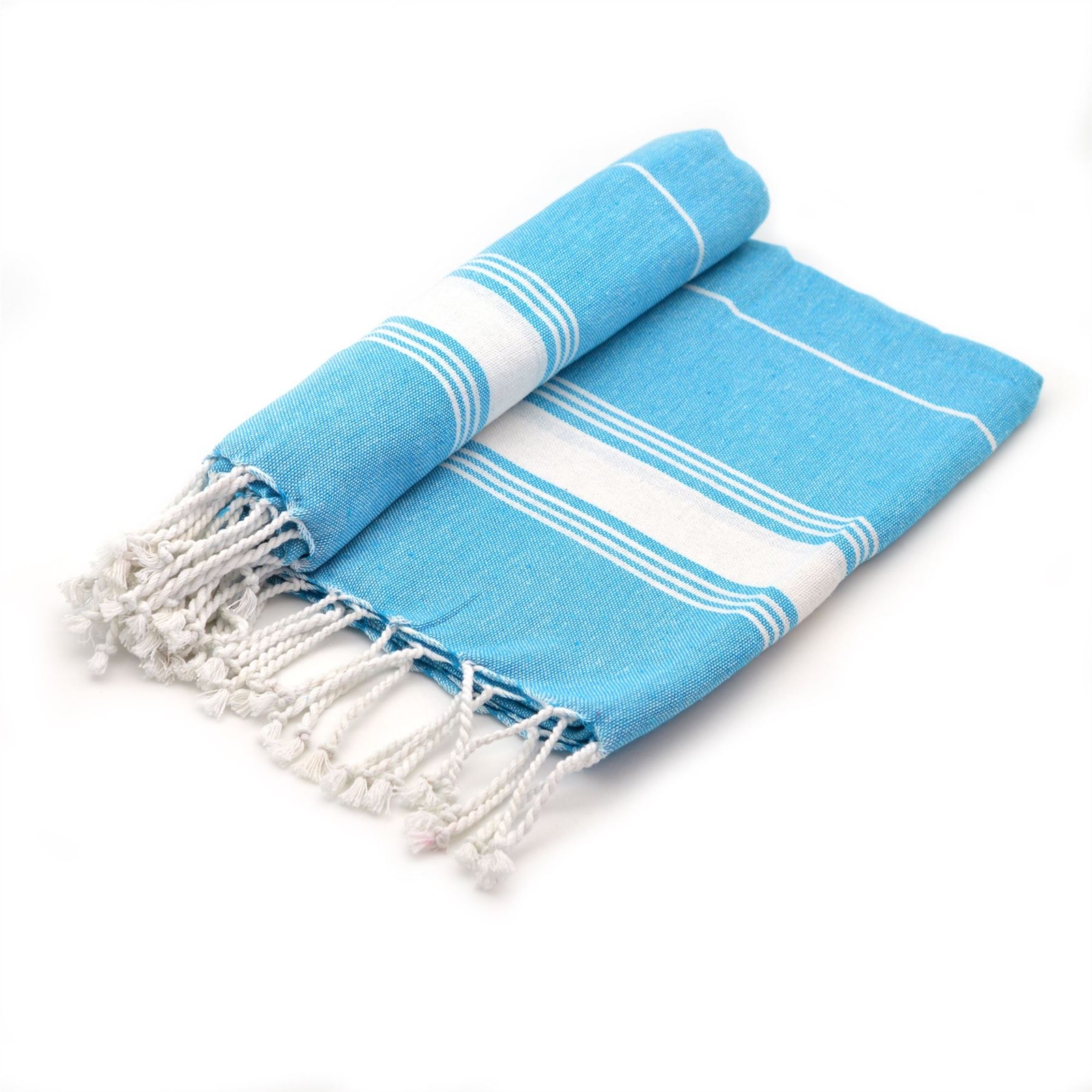 Turkish Cotton Bath Towel Lightweight Beach Peshtemal 170 x 90cm Light