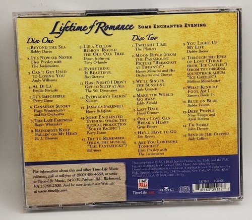 Time Life - Lifetime of Romance Some Enchanted Evening CD, Pre-owned, Very Good - Picture 4 of 4