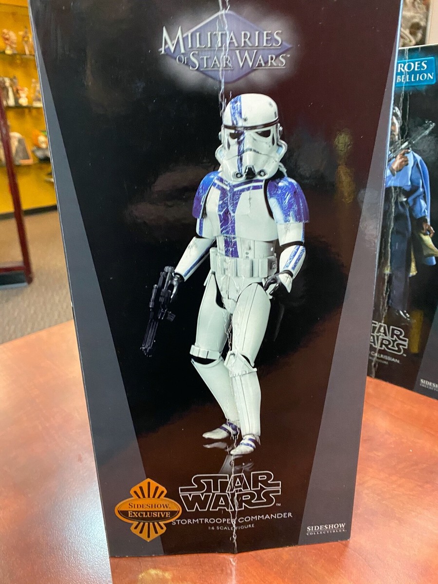 SIDESHOW サイドショウ ストームトルーパーEXCLUSIVE版 1/6 SIDESHOW EXCLUSIVE STAR WARS STORMTROOPER COMMANDER 1/6 figure HOT