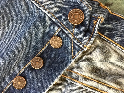 Men's Levis 501 Button Fly W34 L32 80's 