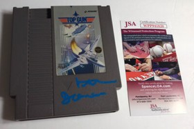VAL KILMER Signed TOP GUN MAVERICK NES Game Cartridge Autograph JSA COA Cert