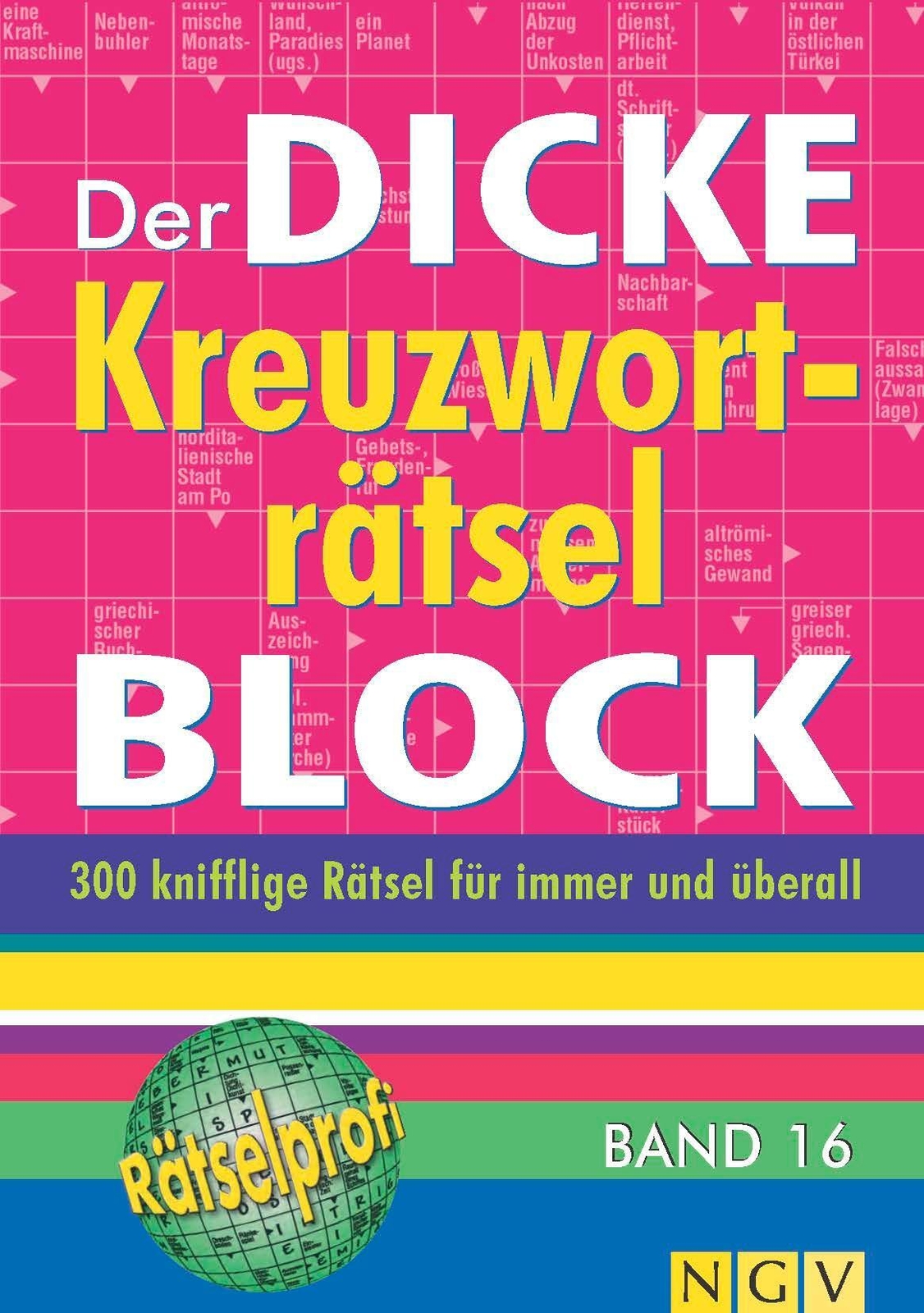 Thumbnail - Der Dicke Kreuzworträtsel-block Band 16 | Taschenbuch | 336 S. |