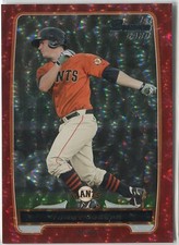 Tommy Joseph 2012 Bowman Prospects RED ICE Refractor 14/25 #BCP100 RC Rookie