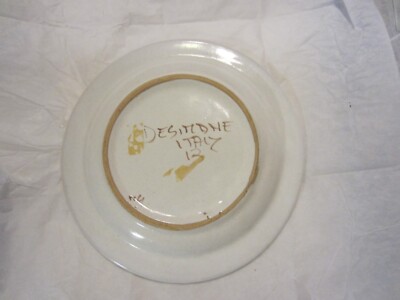 DESIMONE ジョバンニ・デ・シモーネ/イタリア シチリア Giovanni DeSimone De Simone Yin & Yang Fish Plate #1 Italian
