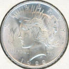 1922 PEACE DOLLAR UNCIRCULATED 63 NICE WHITE COIN #15215
