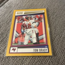 2022 Score - Tom Brady #68 Gold