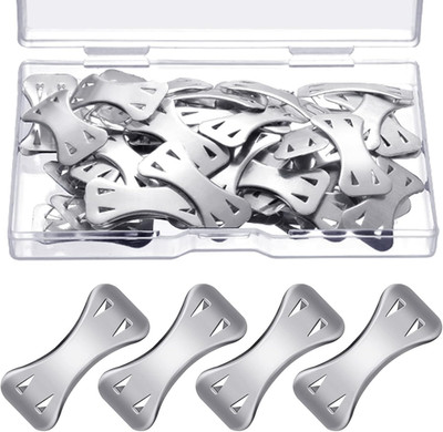 50 Pieces Elastic Bandage Clips Only Bandages Wrap Clips Metal Aluminum Swathe F