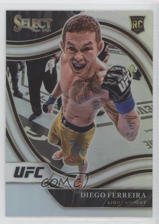 2021 Panini Select UFC Octagonside Silver Prizm Diego Ferreira #289 1u6