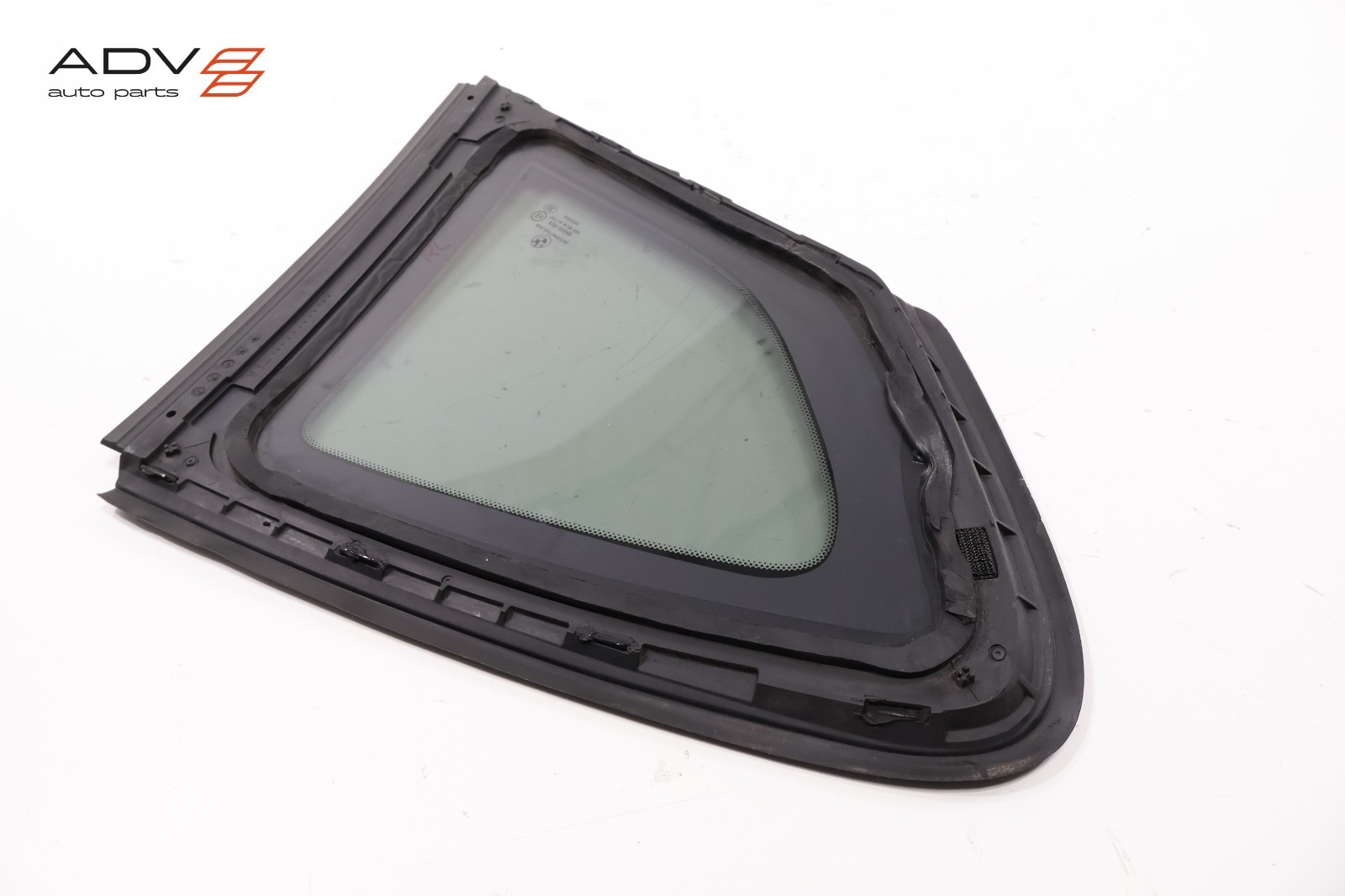 2014 - 2020 BMW i8 I12 REAR LEFT DRIVER SIDE DOOR FIXED WINDOW GLASS OEM
