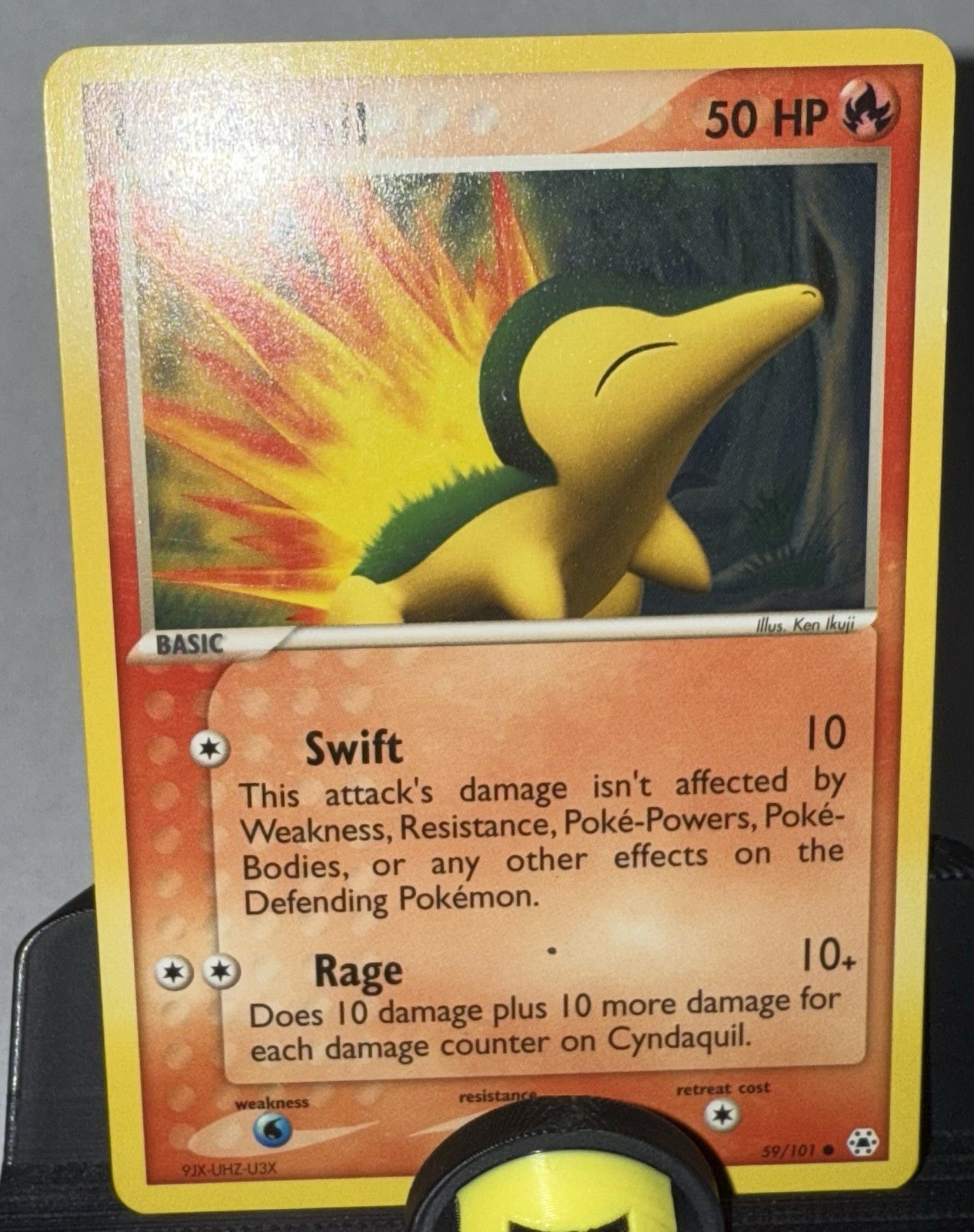 NM - Pokemon TCG - Cyndaquil 59/101 Hidden Legends Regular
