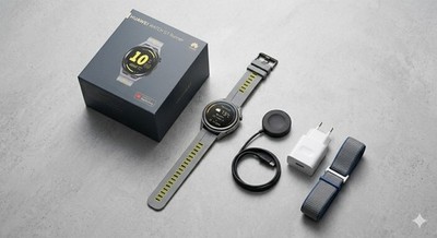 Huawei Watch GT Runner (46mm)   Sport-Smartwatch in Top-Zustand (wie neu)
