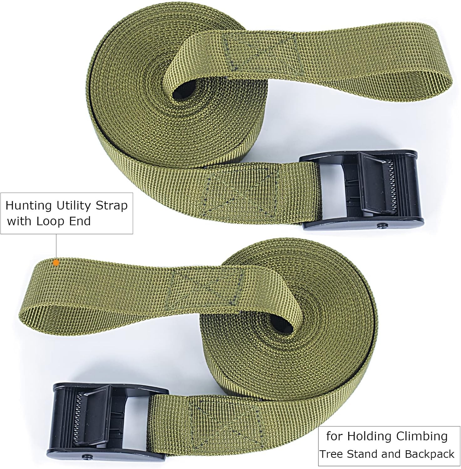WILLWIN Tree Stand Stabilizer Straps, Accessories, Hunting... 