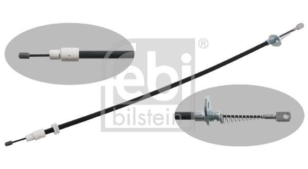 NEU - Febi Bilstein 34905 Seilzug, Feststellbremse FüR MERCEDES-BENZ-image