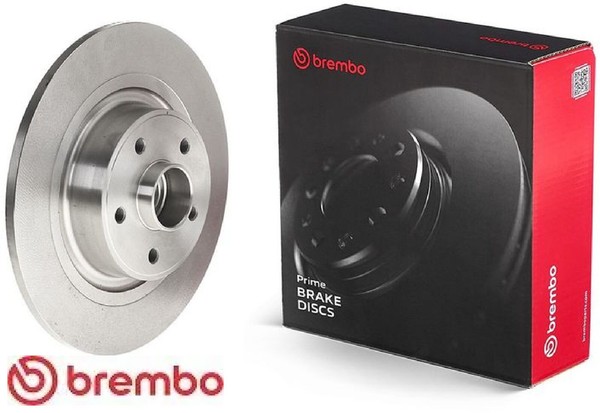 2X Bremsscheibe Brembo 08.A239.37 2 Bremsscheiben Hinterachse Hinten-image