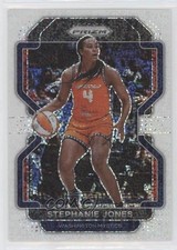 2022 Panini Prizm WNBA White Sparkle Prizm Stephanie Jones #134 1u4
