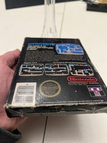 Gyromite 5 Screw NES Hang-Tab Unpunched No Code On Box CIB Nintendo Tested