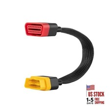 OBD2 Extension Cable, Full 16 Pin Male to Female Extension Cable for Car OBD