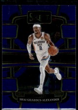 2023-24 Panini Select #57 Shai Gilgeous-Alexander Blue (Retail Base)