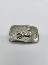 Vintage Bull Rider Award Design Medals Belt Buckle
