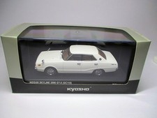 Kyosho 1/43 Nissan Skyline 2000 GT-X GC110 White Diecast Model