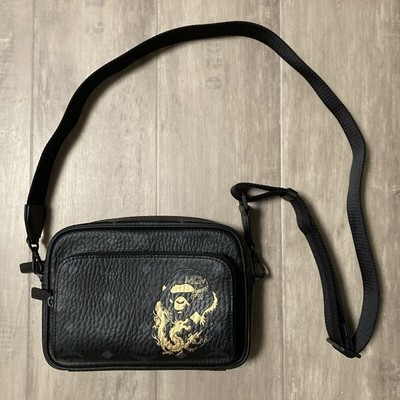 MCM × BAPE AREN LUNAR NEW YEAR VISETOS POUCH Shoulder Bag A