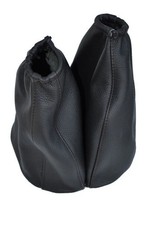 schwarze Naht passt für Ford Traktor 40er SL Duel Power Leder Schaltmanschette NEU