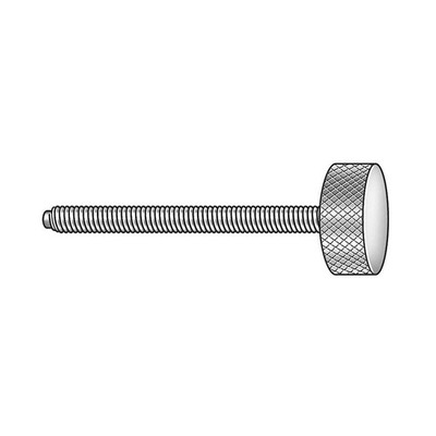 GRAINGER APPROVED Z2186 Thumb Screw,1/4''-20,Part Thread,SS,1''L 1JUT1