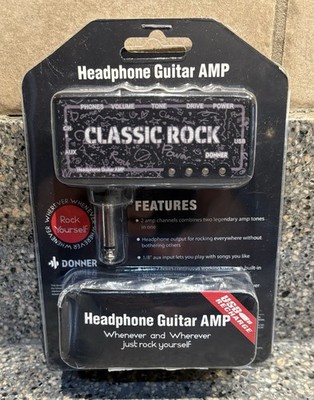 Donner Headphone Guitar AMP Classic Rock - Electric Guitar - USB - 2 Diff. Tones