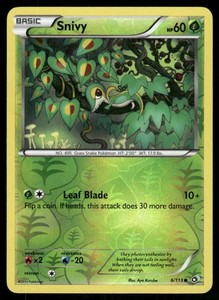 Pokemon Card Snivy | eBay