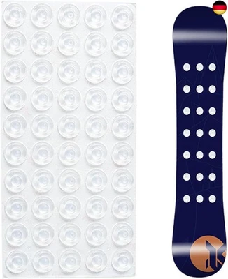 BASTOUR Snowboard-Stomp-Pads, Klar Anti-Rutsch Stomp Pad Snowboard Grip Pad, Winter Ski